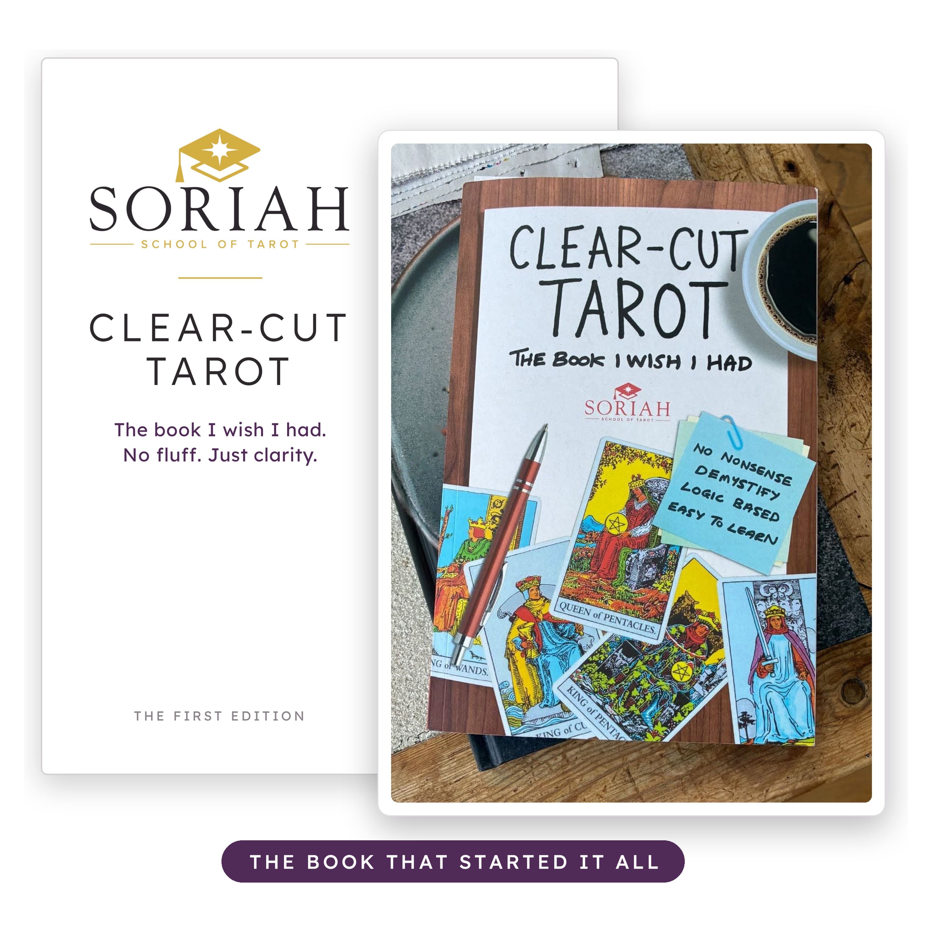 Clear-Cut Tarot, first edition