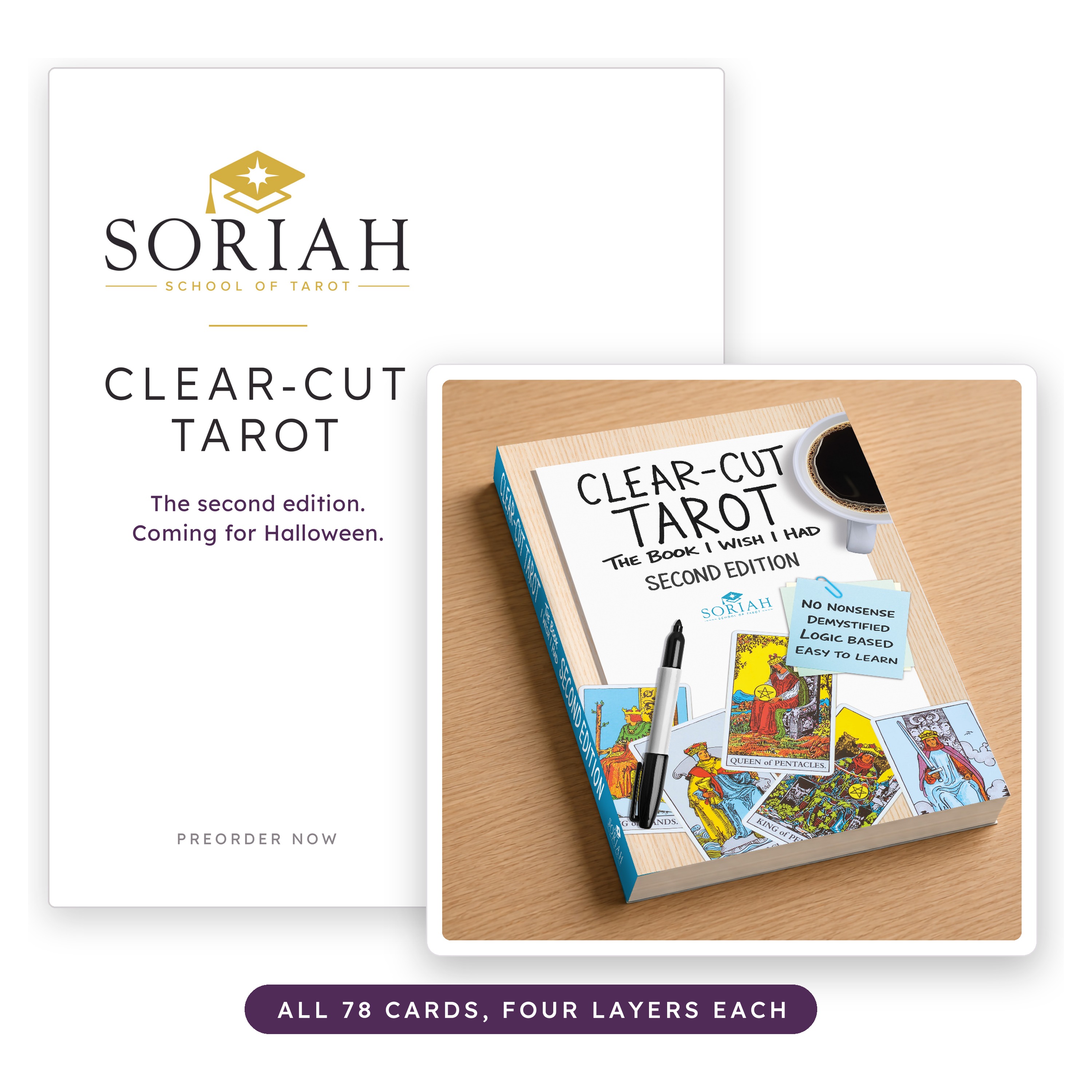 Clear-Cut Tarot, second edition