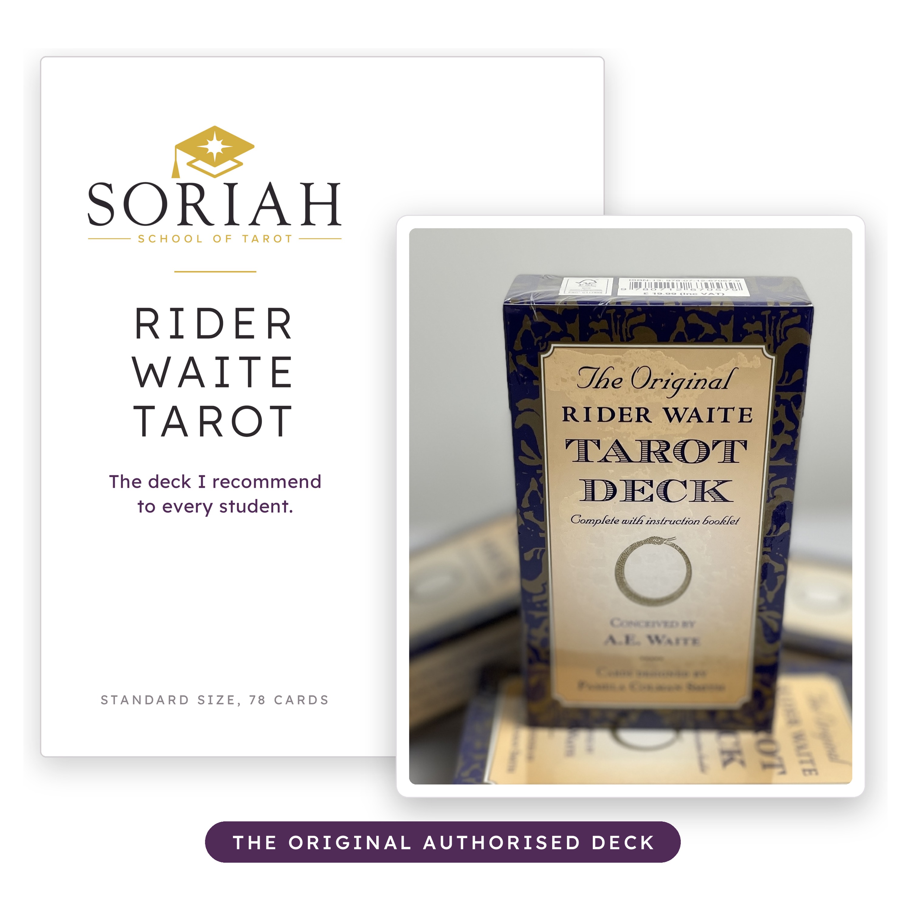 Rider Waite Tarot Deck